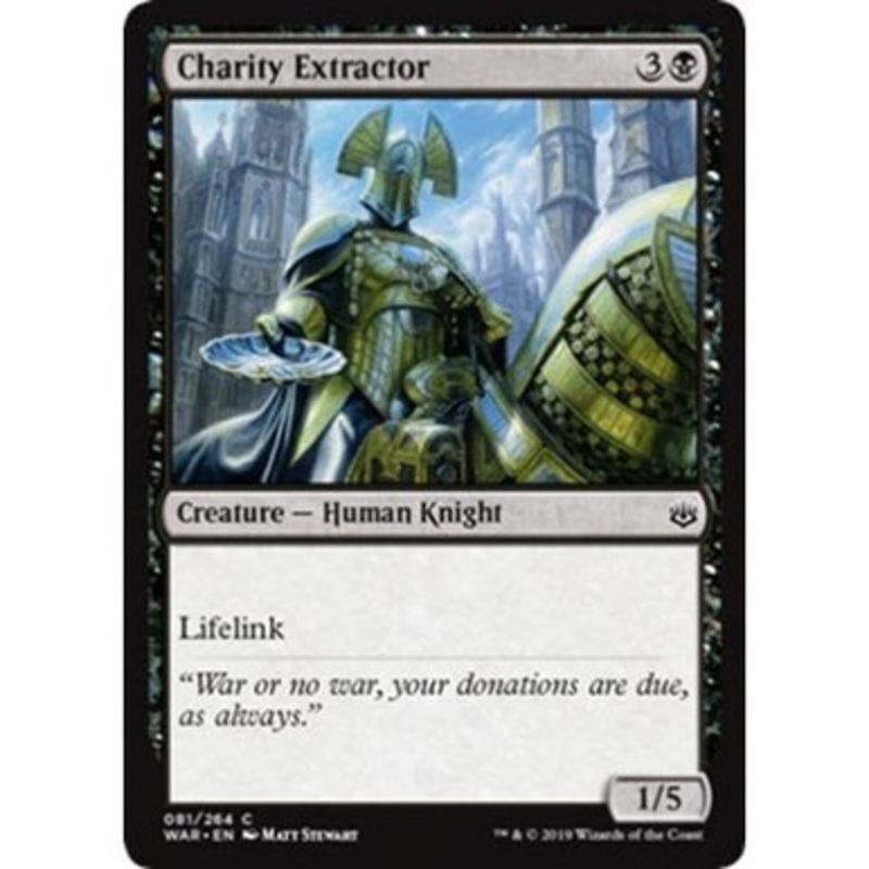 Charity Extractor | War of the Spark