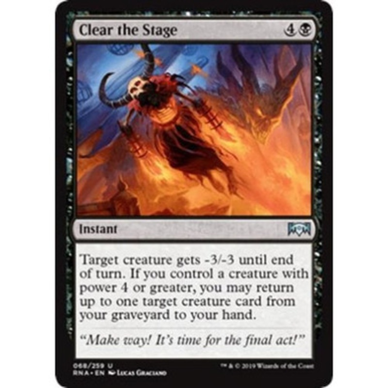 Clear the Stage | Ravnica Allegiance