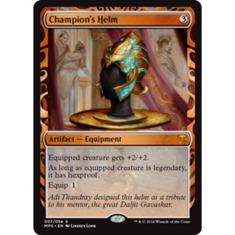 Champion’s Helm (Masterpiece Series) | Masterpiece Series – Kaladesh Inventions