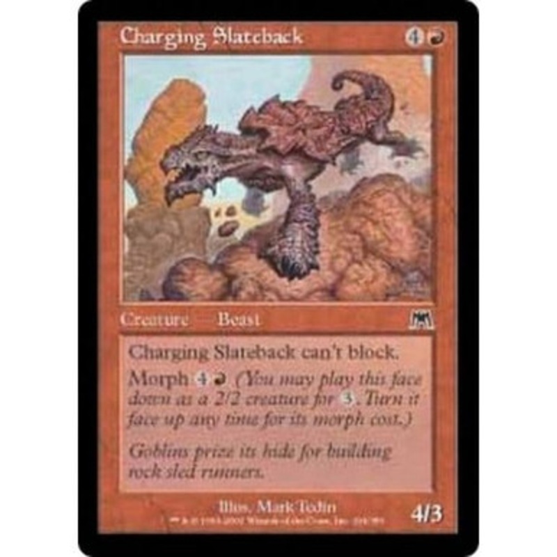 Charging Slateback