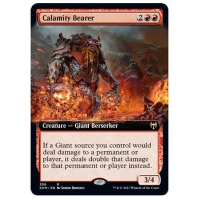 Calamity Bearer (Extended Art) (foil) | Kaldheim