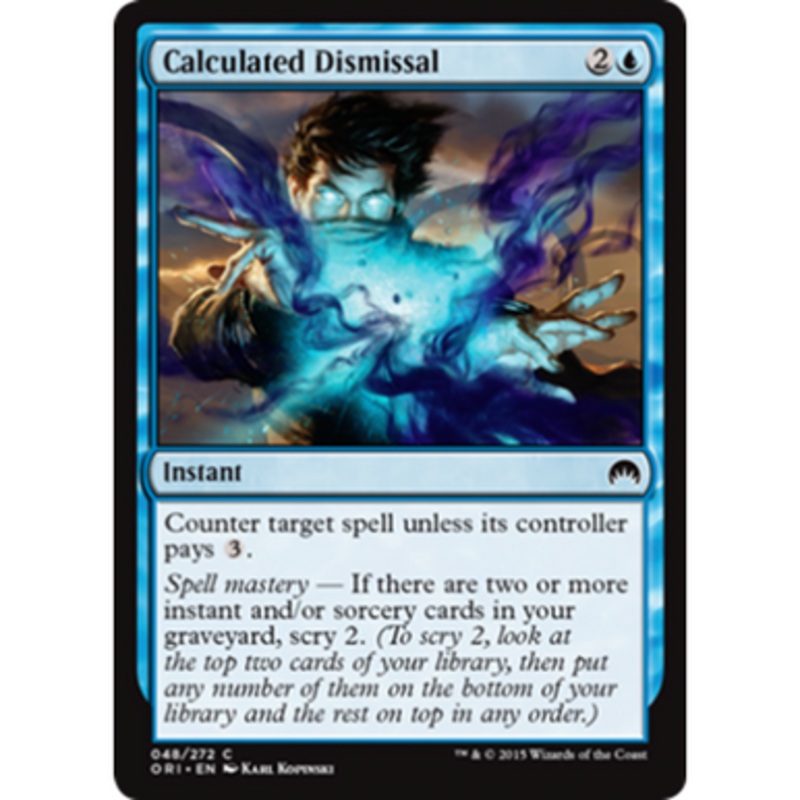Calculated Dismissal (foil) | Magic Origins