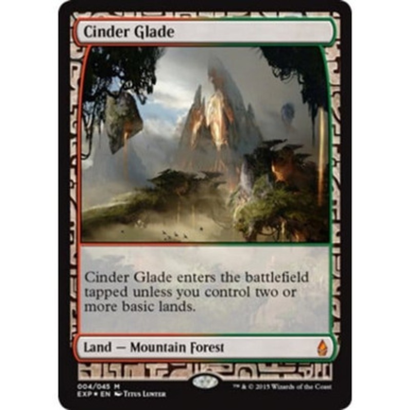 Cinder Glade (Zendikar Expeditions Full Art foil) | Masterpiece Series – Zendikar Expeditions