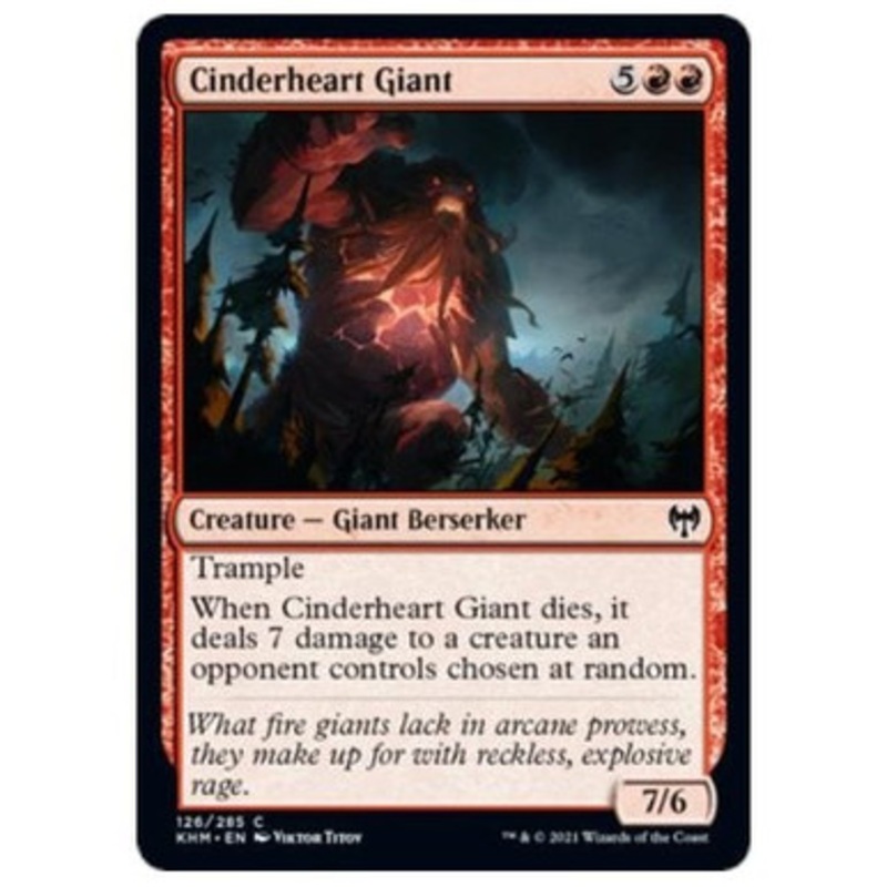 Cinderheart Giant (foil) | Kaldheim
