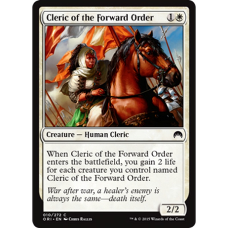 Cleric of the Forward Order (foil) | Magic Origins