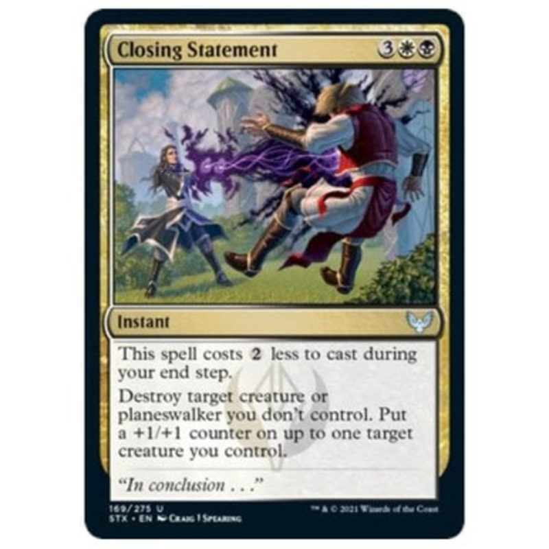 Closing Statement | Strixhaven: School of Mages