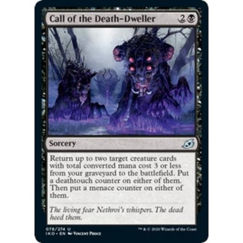 Call of the Death-Dweller (foil) | Ikoria: Lair of Behemoths