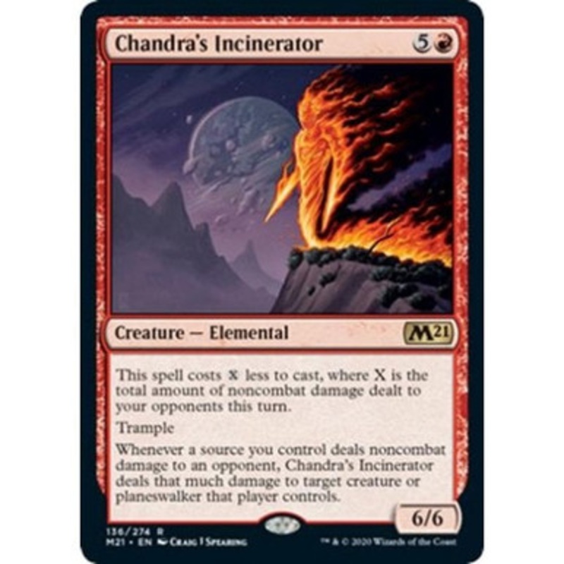 Chandra’s Incinerator (foil) | Core Set 2021