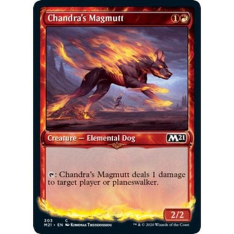 Chandra’s Magmutt (Showcase Frame) | Core Set 2021
