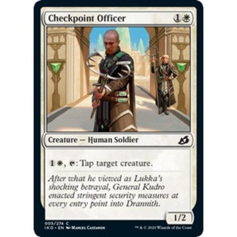 Checkpoint Officer (foil) | Ikoria: Lair of Behemoths