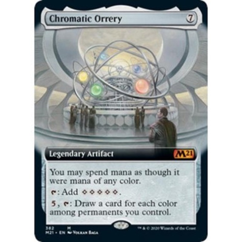 Chromatic Orrery (Extended Art) (foil) | Core Set 2021