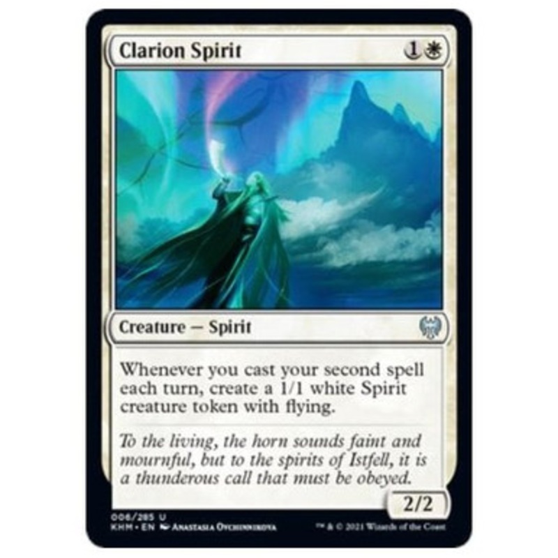 Clarion Spirit (foil) | Kaldheim