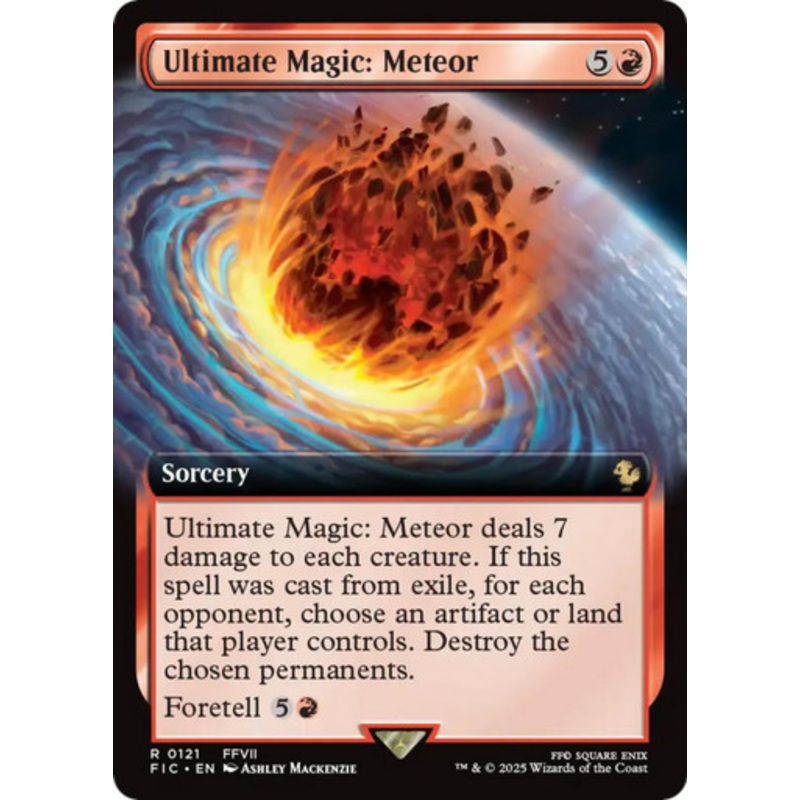 Ultimate Magic: Meteor (Extended Art) | FINAL FANTASY Commander