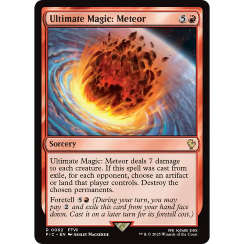 Ultimate Magic: Meteor | FINAL FANTASY Commander