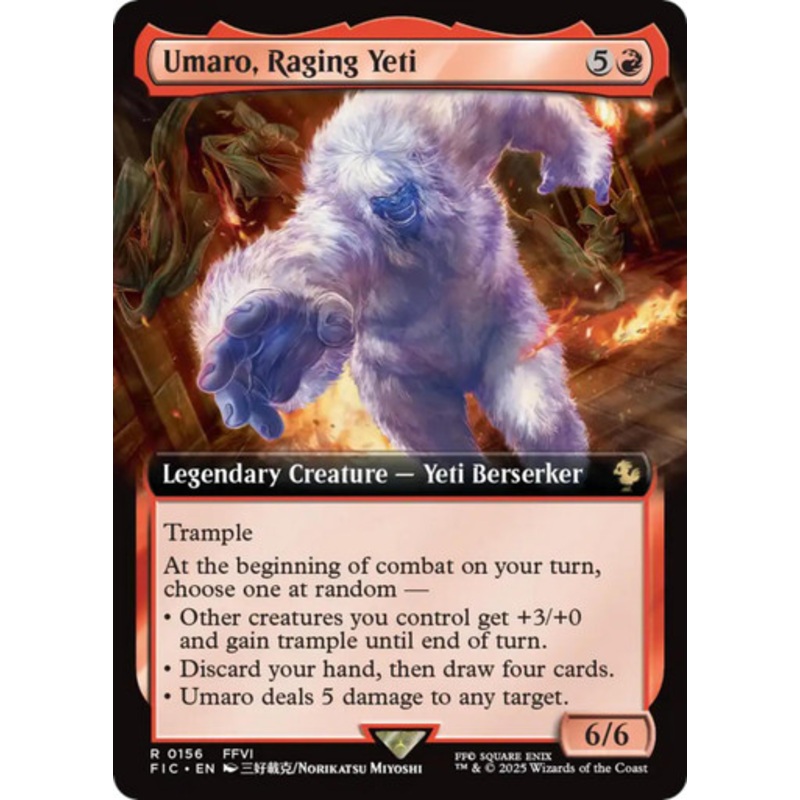 Umaro, Raging Yeti (Extended Art) | FINAL FANTASY Commander
