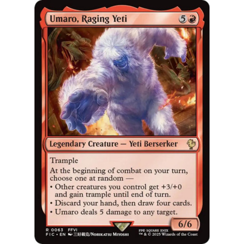 Umaro, Raging Yeti | FINAL FANTASY Commander
