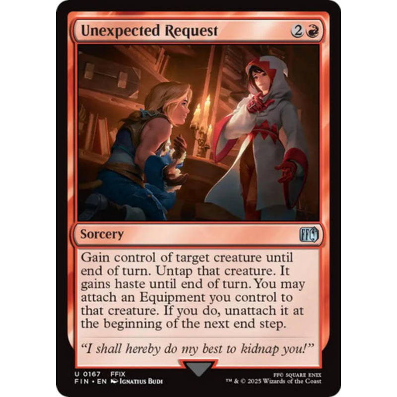 Unexpected Request | FINAL FANTASY