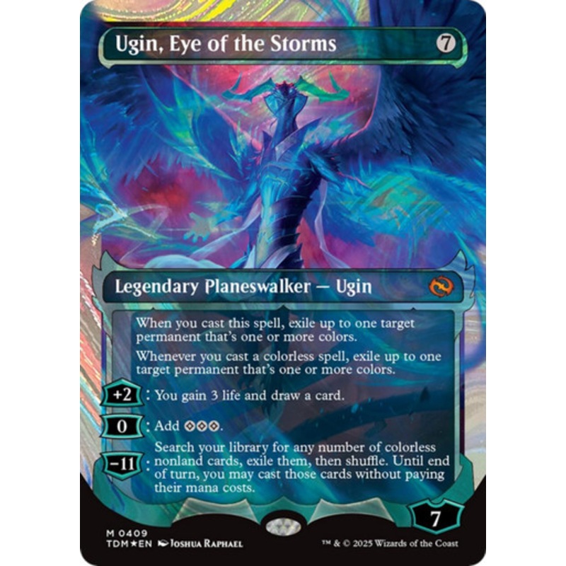Ugin, Eye of the Storms (Ghostfire Halo Foil) | Tarkir: Dragonstorm