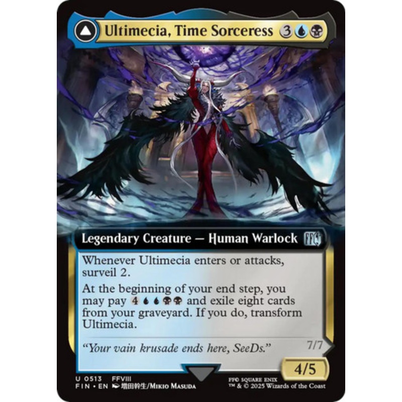 Ultimecia, Time Sorceress // Ultimecia, Omnipotent (Extended Art) | FINAL FANTASY