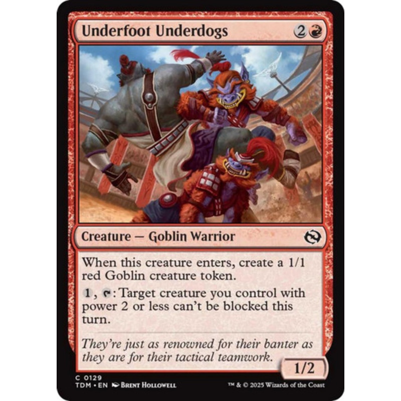 Underfoot Underdogs | Tarkir: Dragonstorm