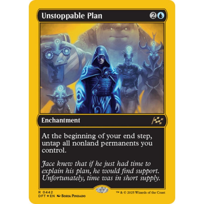 Unstoppable Plan (First-Place Foil) | Aetherdrift