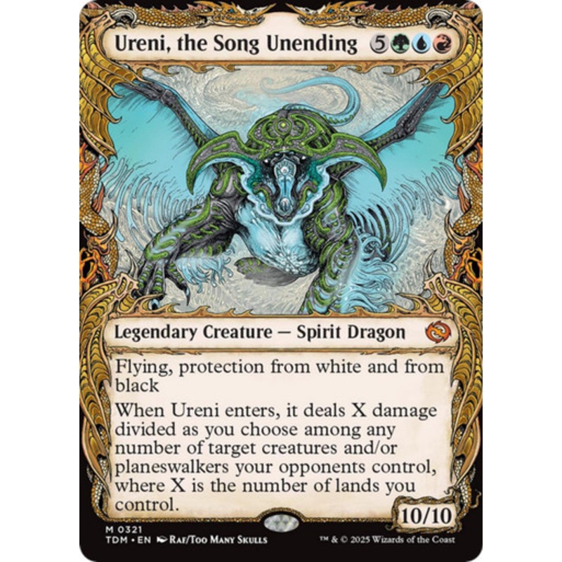 Ureni, the Song Unending (Showcase Frame) | Tarkir: Dragonstorm