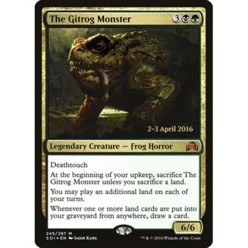 The Gitrog Monster (Shadows over Innistrad Prerelease foil) | Promotional Cards