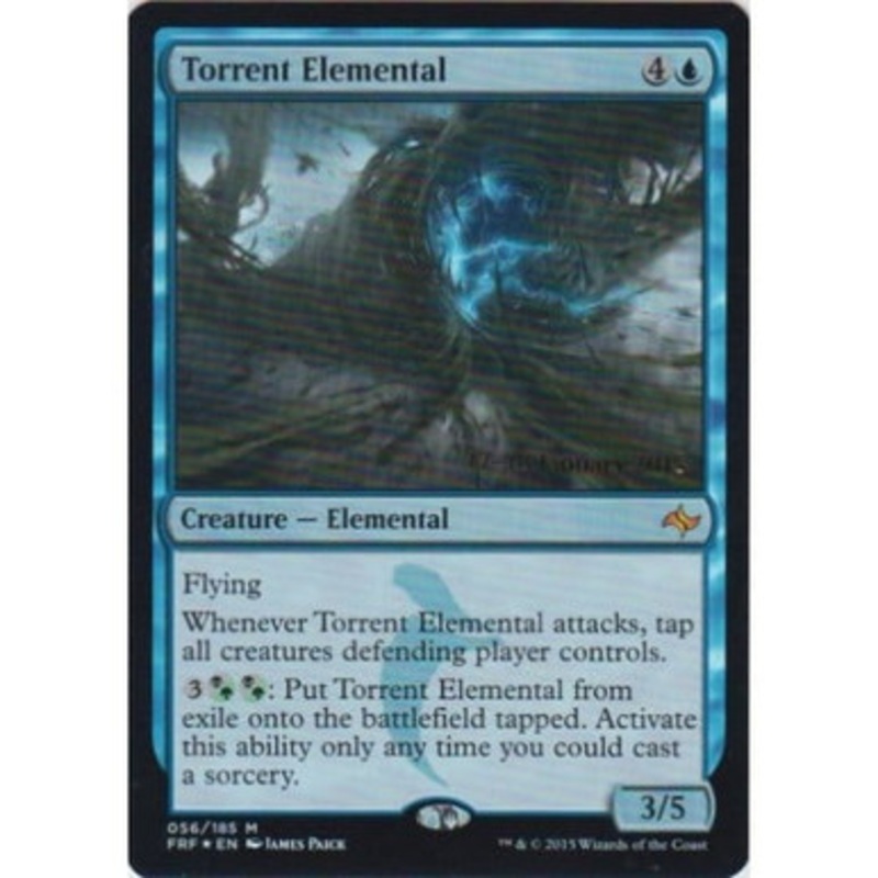 Torrent Elemental (Fate Reforged Prerelease foil) | Promotional Cards