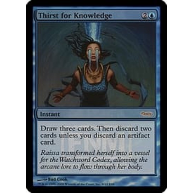 Thirst for Knowledge (FNM foil) | Promotional Cards