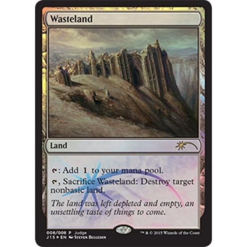 Wasteland (Judge Foil – 2015) | Promotional Cards