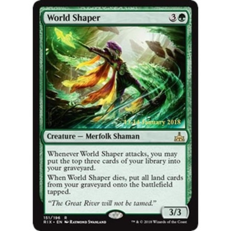 World Shaper (Rivals of Ixalan Prerelease Foil) | Promotional Cards