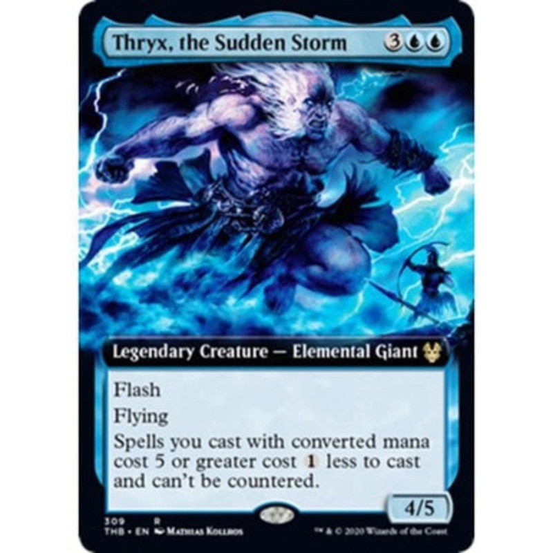 Thryx, the Sudden Storm (Extended Art) | Theros Beyond Death