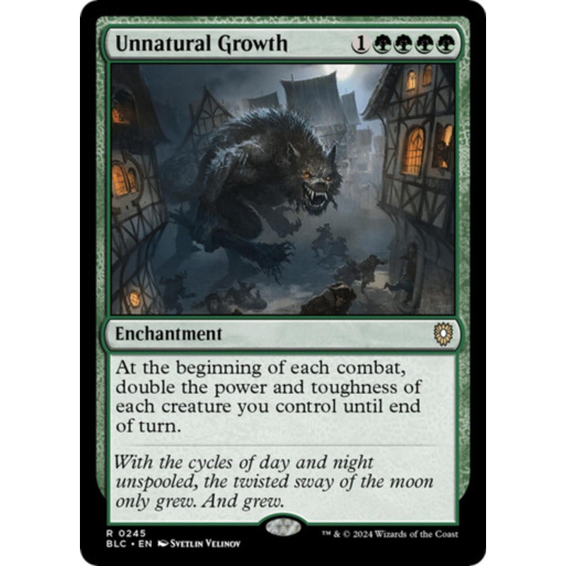 Unnatural Growth | Bloomburrow Commander