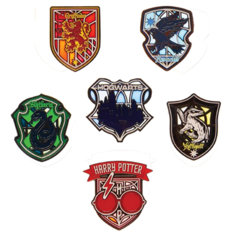 Harry Potter Stained Glass Mystery Box Pin