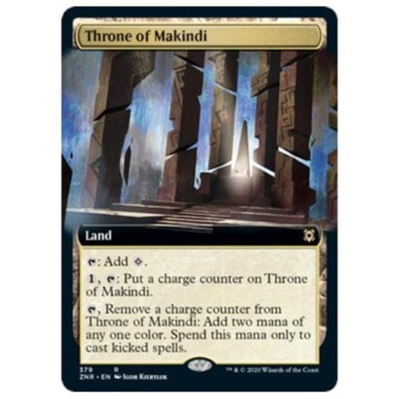 Throne of Makindi (Extended Art) (foil) | Zendikar Rising