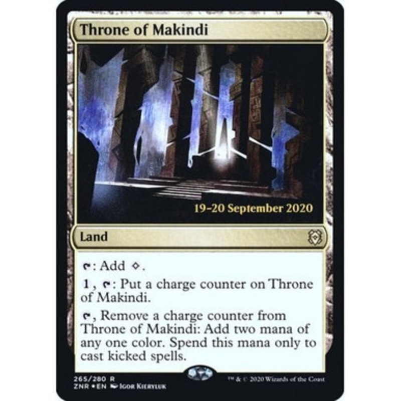 Throne of Makindi (Zendikar Rising Prerelease foil) | Zendikar Rising