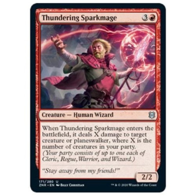 Thundering Sparkmage | Zendikar Rising