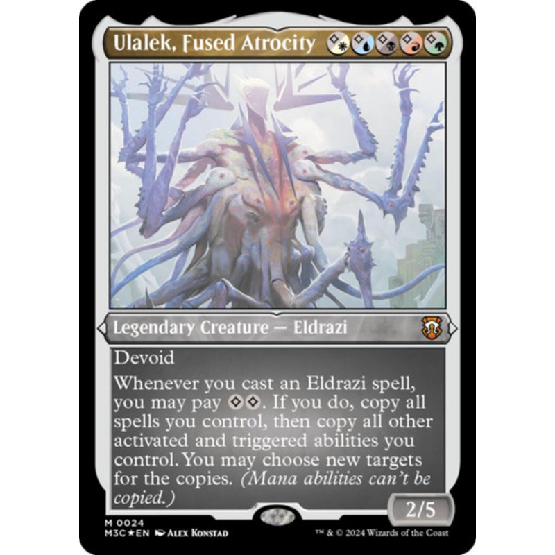 Ulalek, Fused Atrocity (Ripple Foil Display Commander) | Modern Horizons 3 Commander
