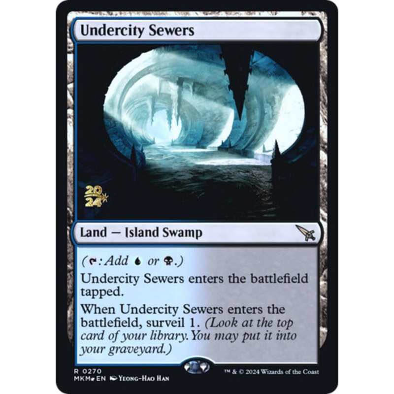 Undercity Sewers (Prerelease Foil) | Murders at Karlov Manor