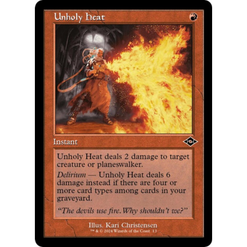 Unholy Heat (Retro Timeshift) | Modern Horizons 2: Timeshift