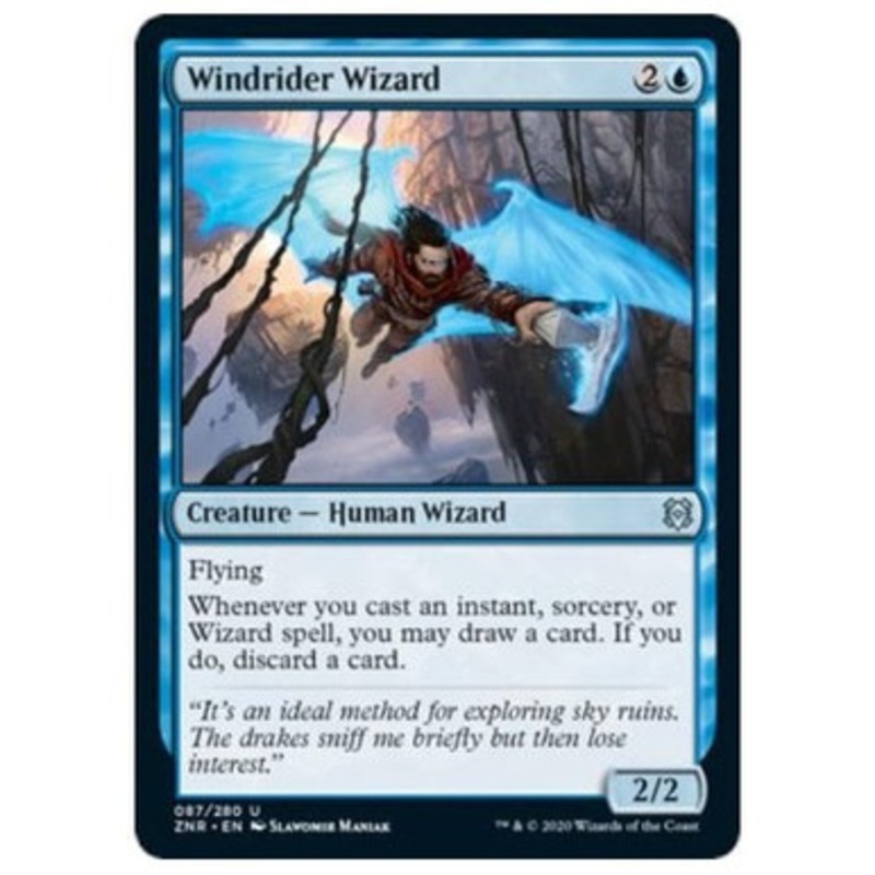 Windrider Wizard | Zendikar Rising