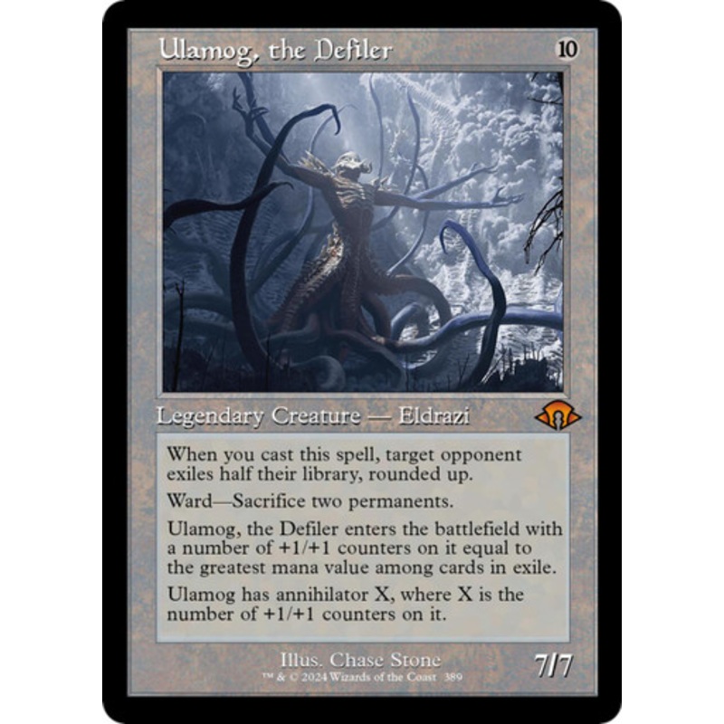 Ulamog, the Defiler (Retro Frame) | Modern Horizons 3