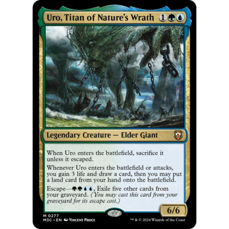 Uro, Titan of Nature’s Wrath | Modern Horizons 3 Commander