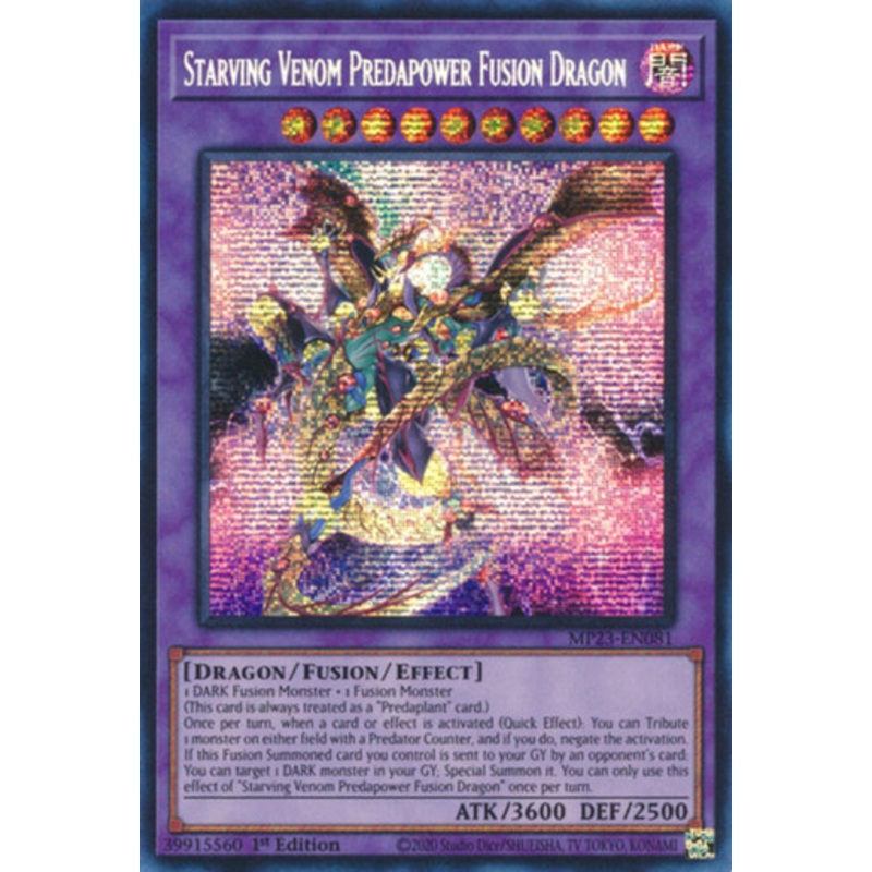 MP23-EN081 Starving Venom Predapower Fusion Dragon