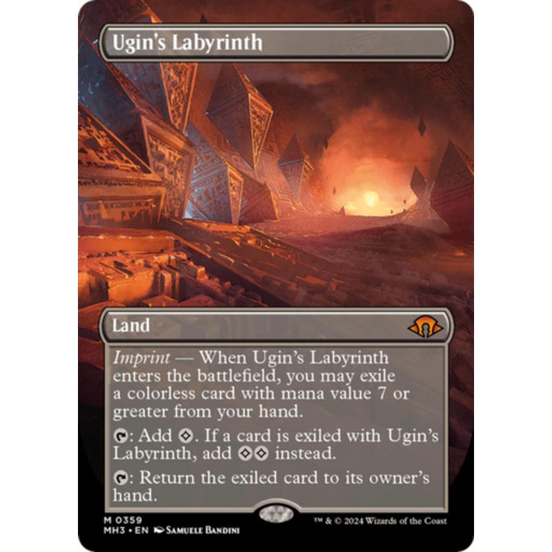 Ugin’s Labyrinth (Borderless Art)
