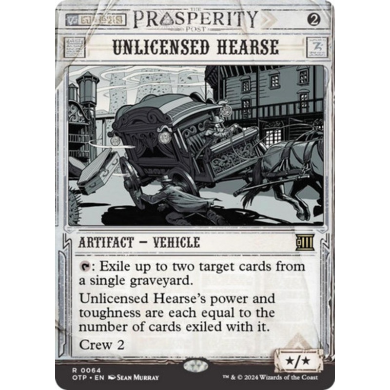 Unlicensed Hearse (Breaking News)