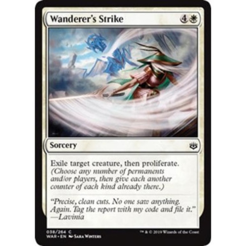 Wanderer’s Strike (foil) | War of the Spark