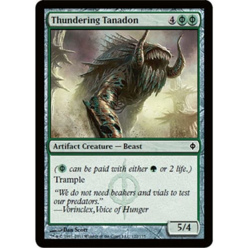 Thundering Tanadon (foil) | New Phyrexia
