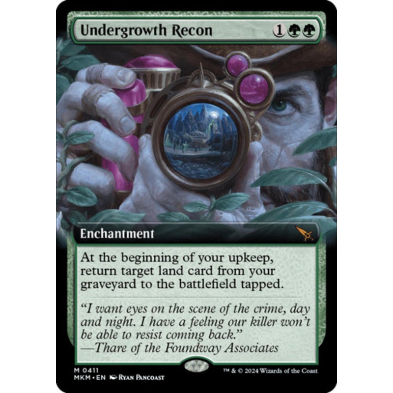 Undergrowth Recon (Extended Art foil) | Murders at Karlov Manor