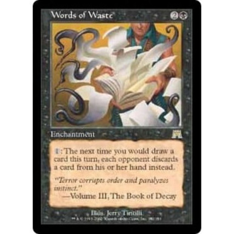 Words of Waste (foil) | Onslaught